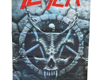 vintage années 1990 énorme drapeau de l'intervention divine tueur