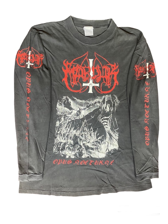 Marduk Rare Vintage Long Sleeves Opus Nocturne Shirt 90s - Etsy