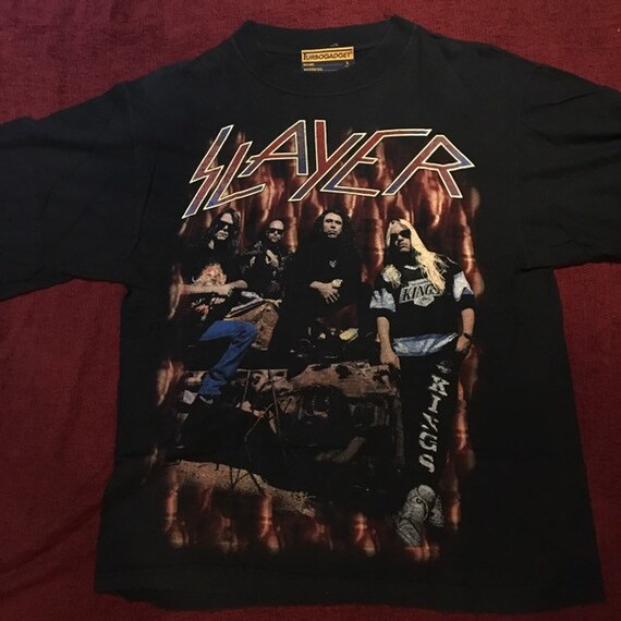 Slayer vintage rare turbogadget shirt 90s
