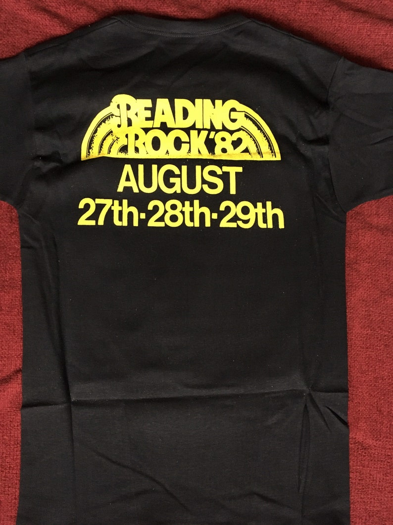 lecture rock festival chemise vintage années 80 Iron Maiden bild 6