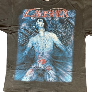 Chemise Vintage 90er Jahre Brecher Mine Akt 2 Frankreich