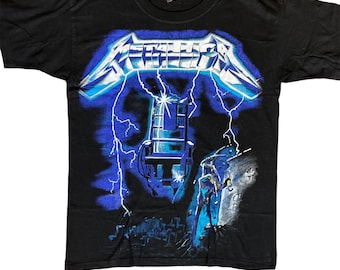 Metallica Vintage Style Ride the Lightning - Etsy