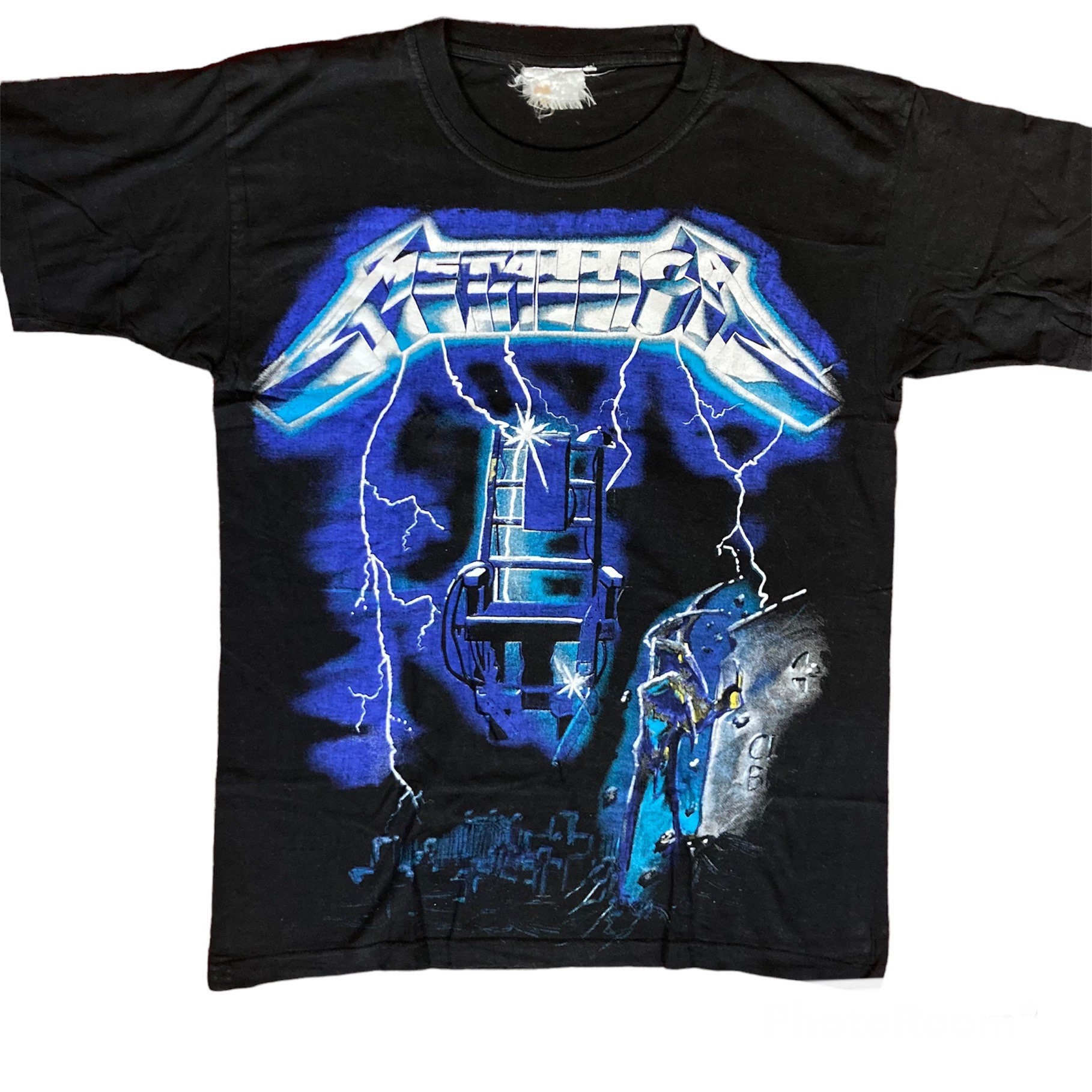 1989 Metallica Ride the Lightning t-shirt