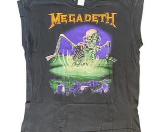 Megadeth Rust In Peace T-Shirt – Unisex Black, All Sizes Available