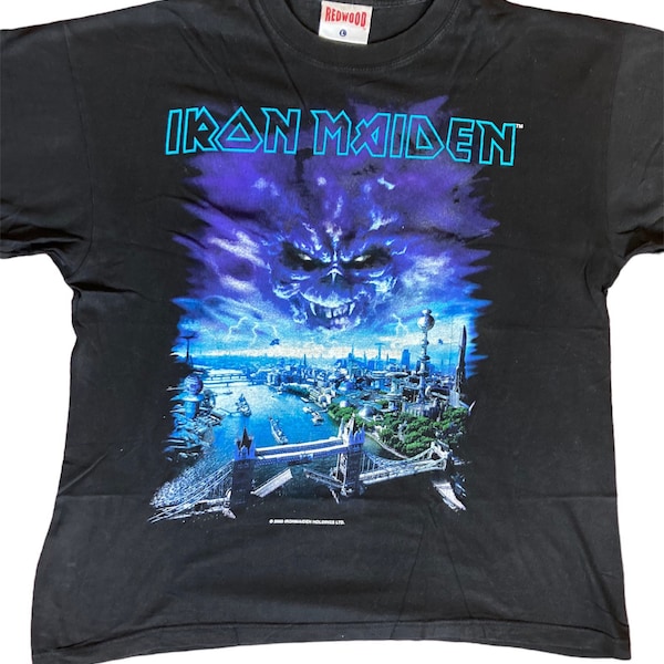 Vintage early 00s Iron maiden Brave new world shirt