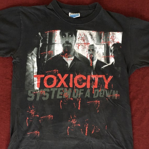 vintage System of a Down early 00s shirt tour toxi