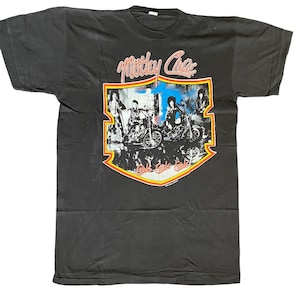chemise vintage Motley Crue 80s girls girls girls