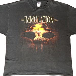 Immolation tour shirt shadows over europe