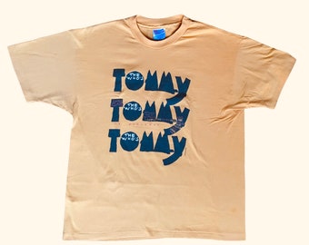 The Who Tommy shirt 90s Vintage