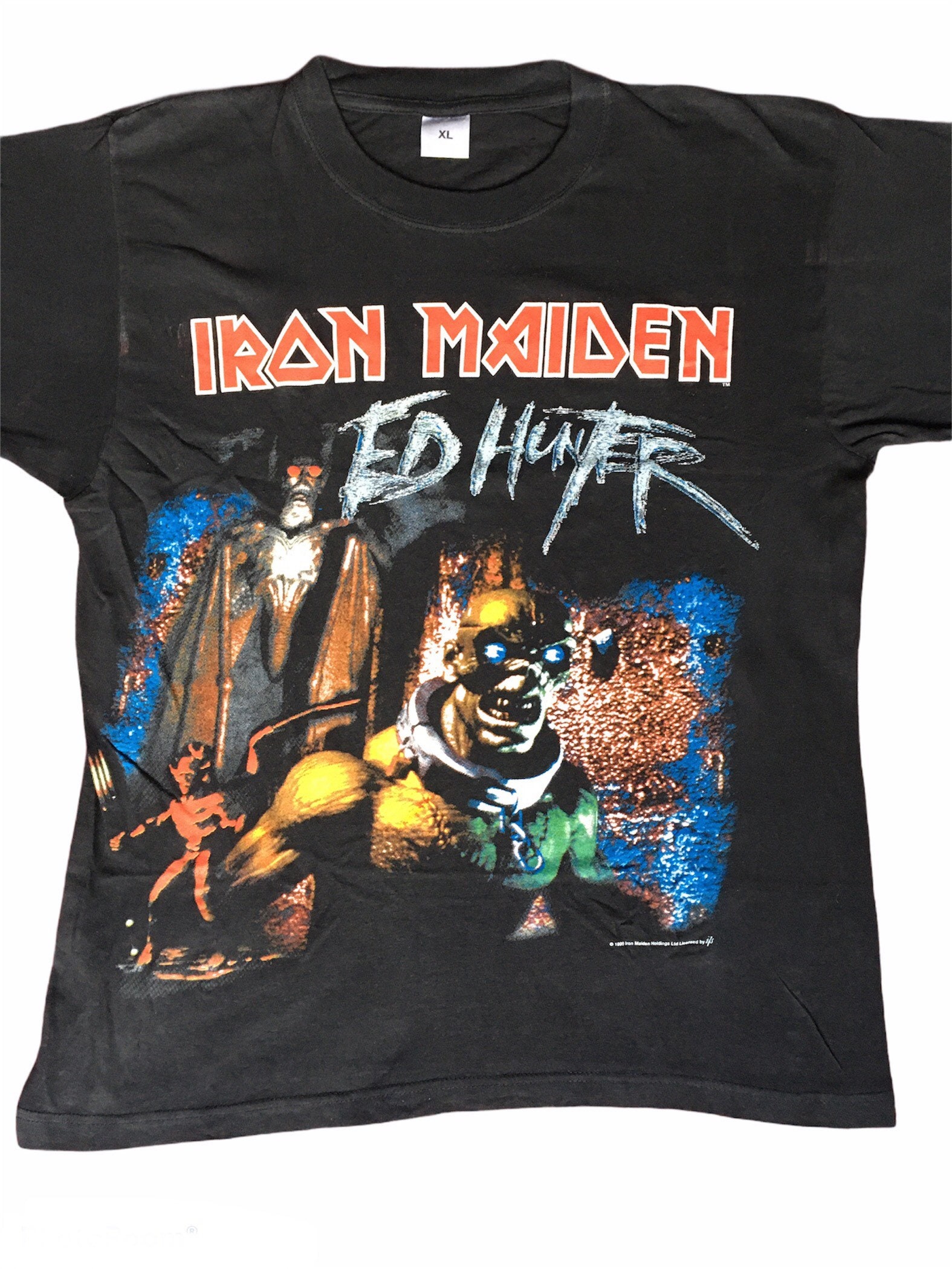 Vintage 1990s Iron Maiden Ed Hunter Shirt - Etsy