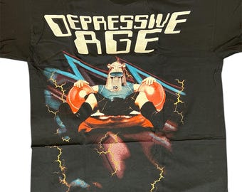 Depressive age shirt early 90s vintage electric scum