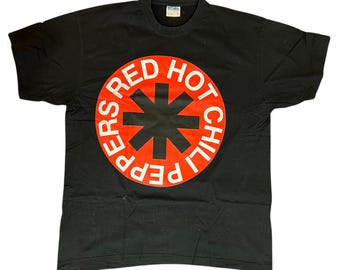 Late 90s Red Hot Chili Peppers logo vintage shirt