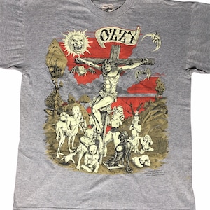 vintage début des années 90 Ozzy chemise glow