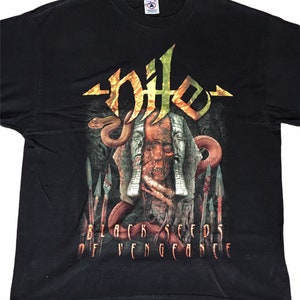 chemise vintage Nil graines noires de vengeance années 90