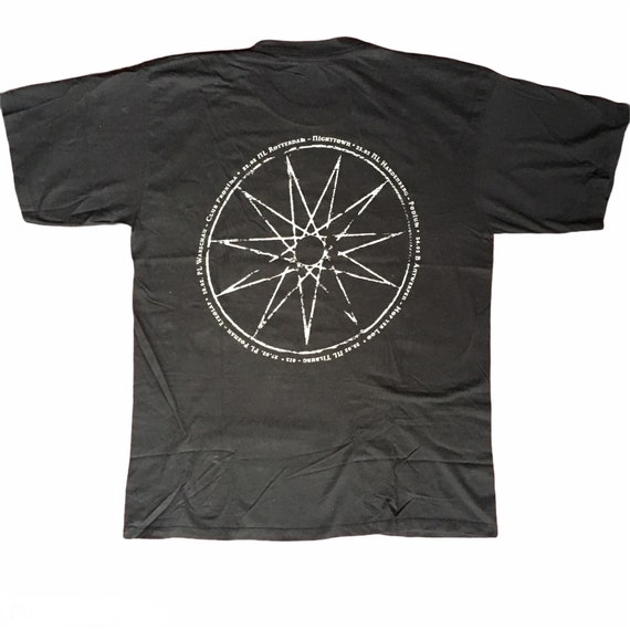 vintage fin des années 90 Therion Tour chemise - image 5