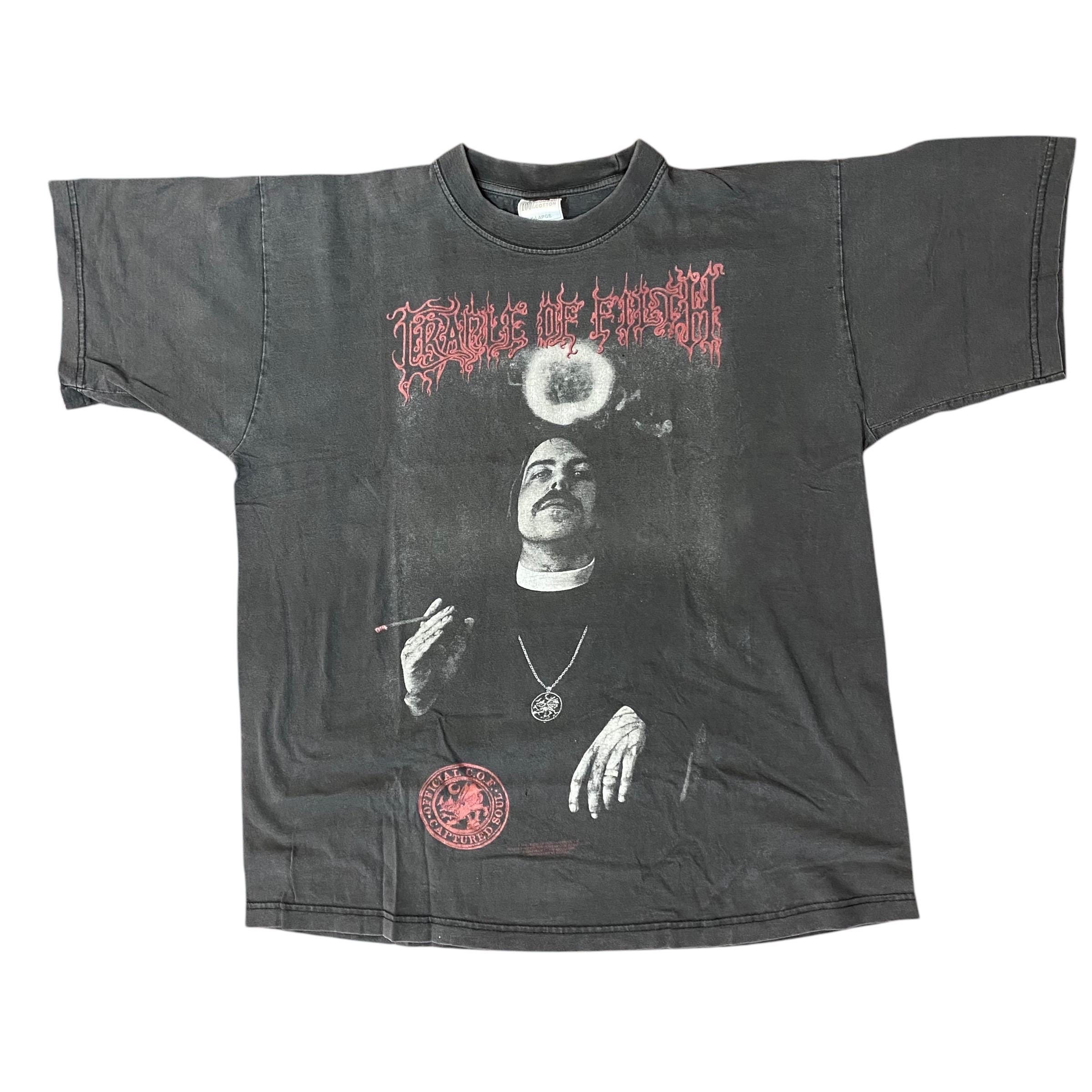 Cradle of Filth Vintage Shirt - Etsy Cradle of Filth Vintage Shirt - Etsy