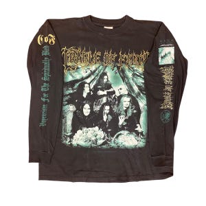 90s cradle of filth longsleeve - Etsy 日本