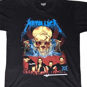 vintage Metallica 90s shirt garage inc s&m