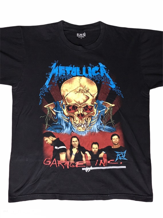 LLICA / Garage Inc. ヴィンテージTシャツ Vintage Metallica 90s Shirt Garage Inc S&m - Etsy