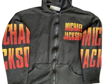 Vintage 90s michael jackson zip hoodie