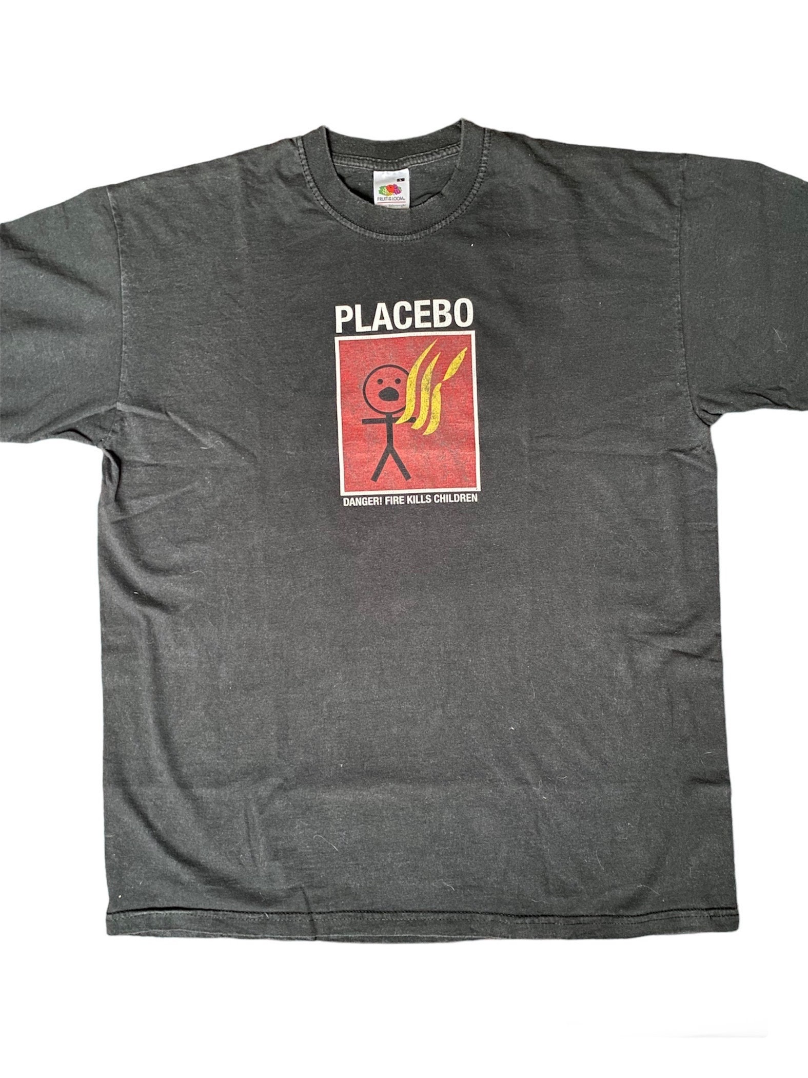 Vintage Shirt Placebo Early 00s Shirt Danger Fire Kills - Etsy
