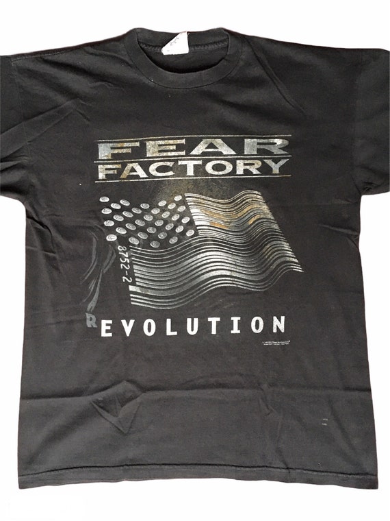Vintage 98 Blue Grape Fear Factory Shirt Band Etsy