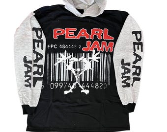 vintage 90s Pearl Jam hoodie