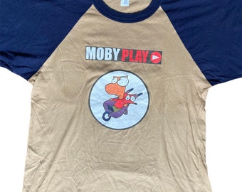 Chemise Moby Play tournée rare des années 90