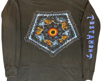 Vintage 1999 Testament the Gathering Long Sleeve Shirt