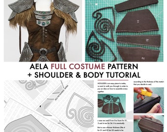 Aela from Skyrim - PATTERN + TUTORIAL cosplay costume