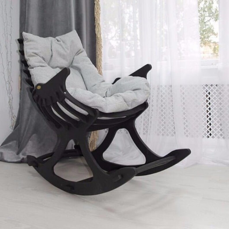 Project Rocking Chair Nisse Made Of Plywood Vector For Cutting On Cnc Machine Vector Dxf Cutting Plan Vector For Cnc Router Plans