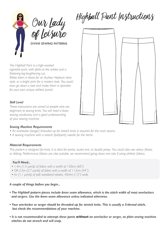 Cutting of cigarette trouser sale