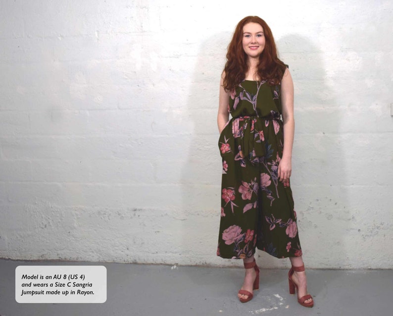 Womens Romper PDF Pattern/ Casual Jumpsuit Sewing Pattern. Etsy
