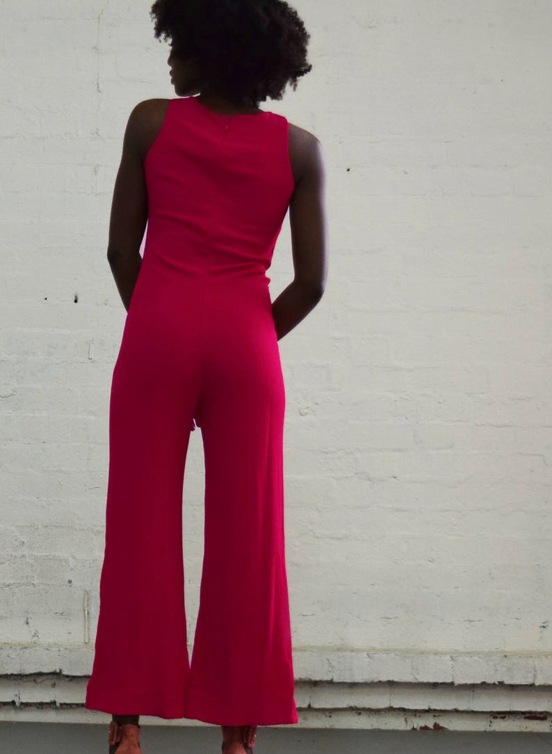 Paloma // Wide Leg Jumpsuit Pattern. Palazzo Jumpsuit for Beginner Sewing. image 8