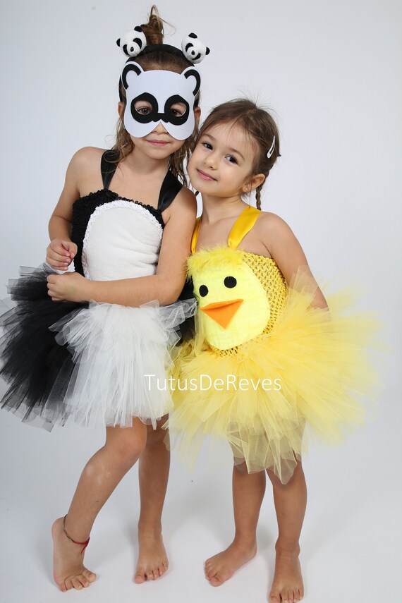 Disfraz de panda disfraz de animal para nino vestido tutu de panda diadema de panda antifaz. Carnaval Halloween disfraz de cumpleanos. Etsy Mexico