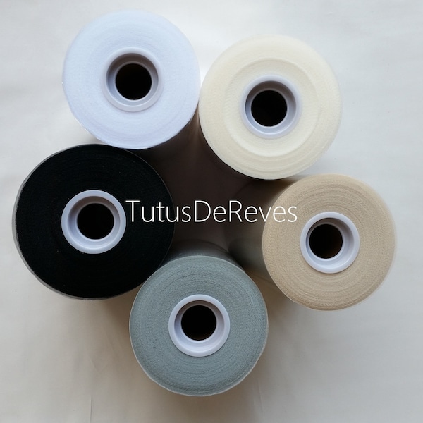 Tulle pour robe tutu, noir, blanc, gris, à la coupe  20/40 mètres ou 90 mètres en rouleau.