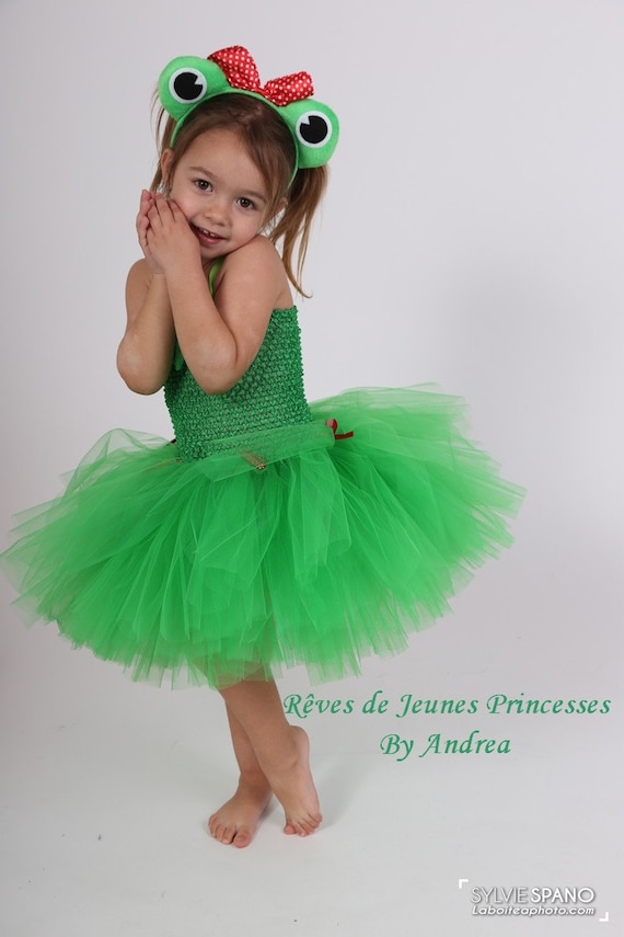 frog dress for baby girl