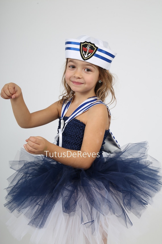 Observatorio Honesto Ejercer Promoción: disfraz infantil tutú marinero tul azul marino y - Etsy España