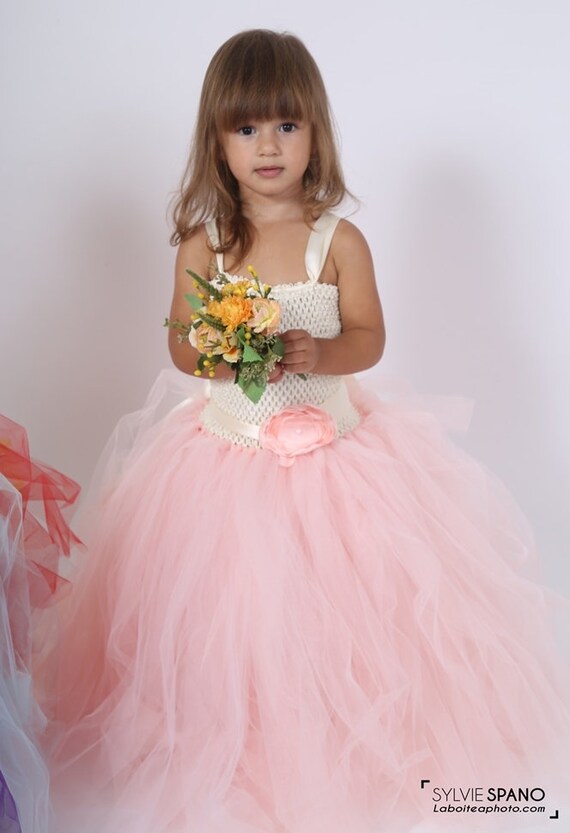 Robe rose poudré enfant new arrivals