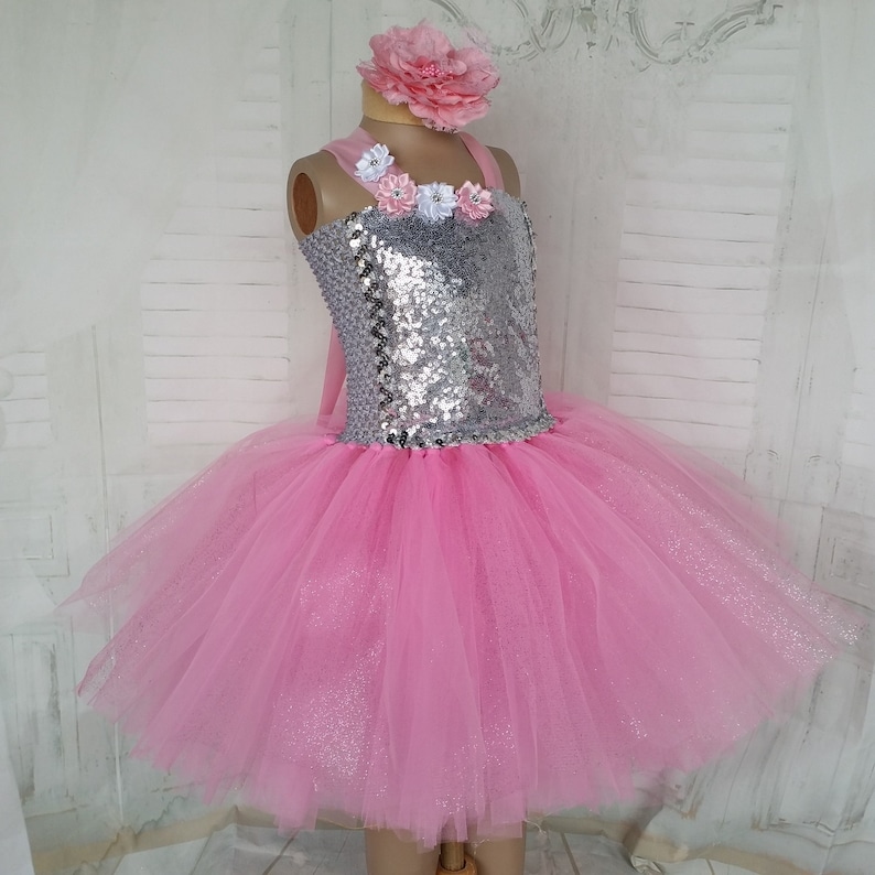 Pink Tulle Dresses Size 10
