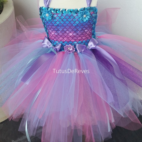 Disfraz De Sirenita Vestido Tutú De Bebé Y Niña En Tul Y España | Disfraz De Sirenita Vestido Tutú De Bebé Y Niña En Tul Y España |