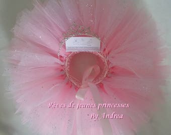 Jupe en tulle pour enfant et bébé, couleur et longueur à la demande
