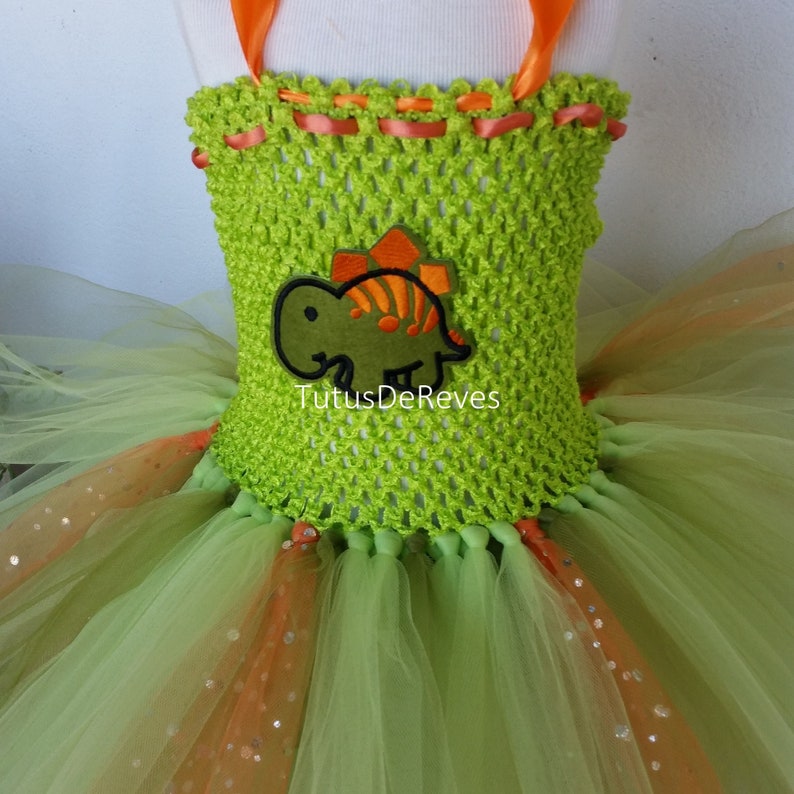 Robe Tutu Dinosaure Costume Fille Dinosaure Bebe Etsy
