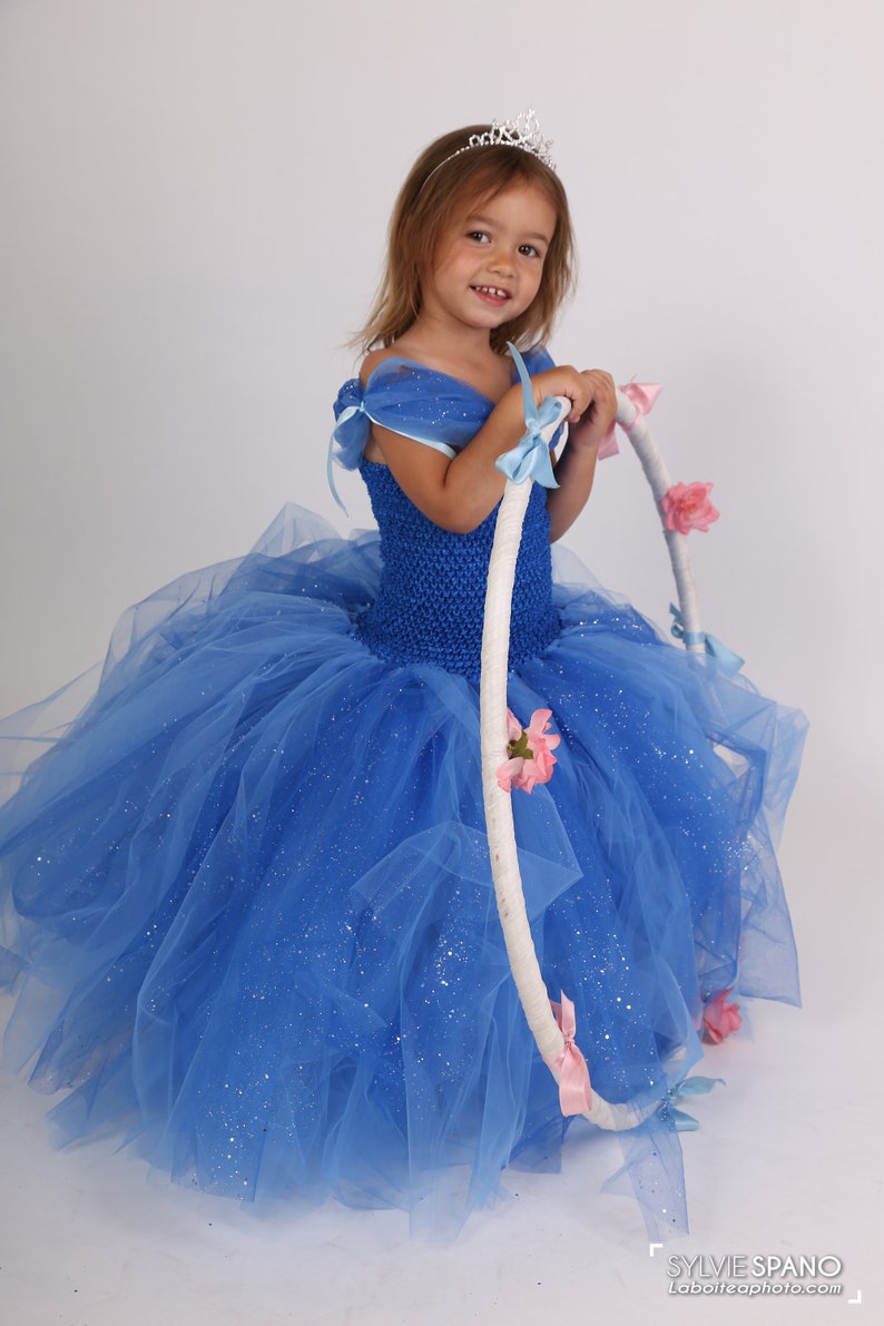 Rouleau de tulle bleu, tulle bleu azur souple en rouleau de 90 mètres ou à la coupe, costume Halloween, robe tutu , tutu danse, déguisement image 2