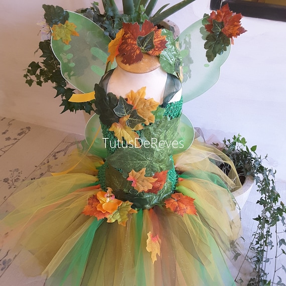 Forest fairy costume, children's tutu dress in autumn colours Forest fairy costume, children's tutu dress in autumn colours