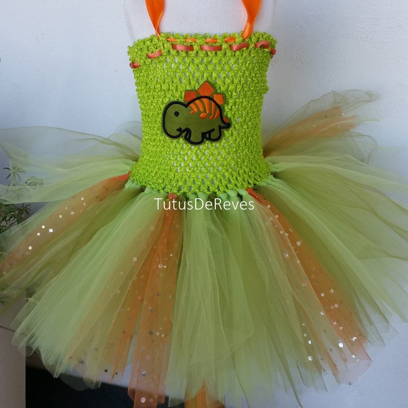 Robe Tutu Dinosaure Costume Fille Dinosaure Bebe Etsy