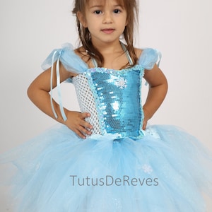 Gridamea Robe Elsa Reine Des Neiges 2 pour les filles Deguisement E