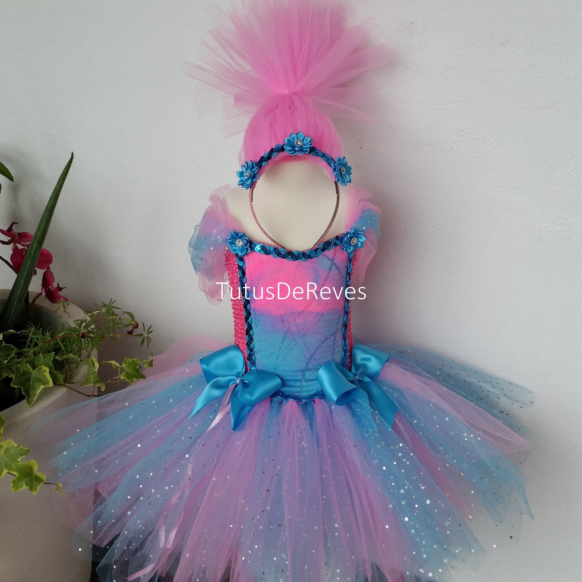 granddaughter gift Kleding Meisjeskleding Rokken Royal blue tutu costume Tutu Tutus for girls tulle skirt dress up 