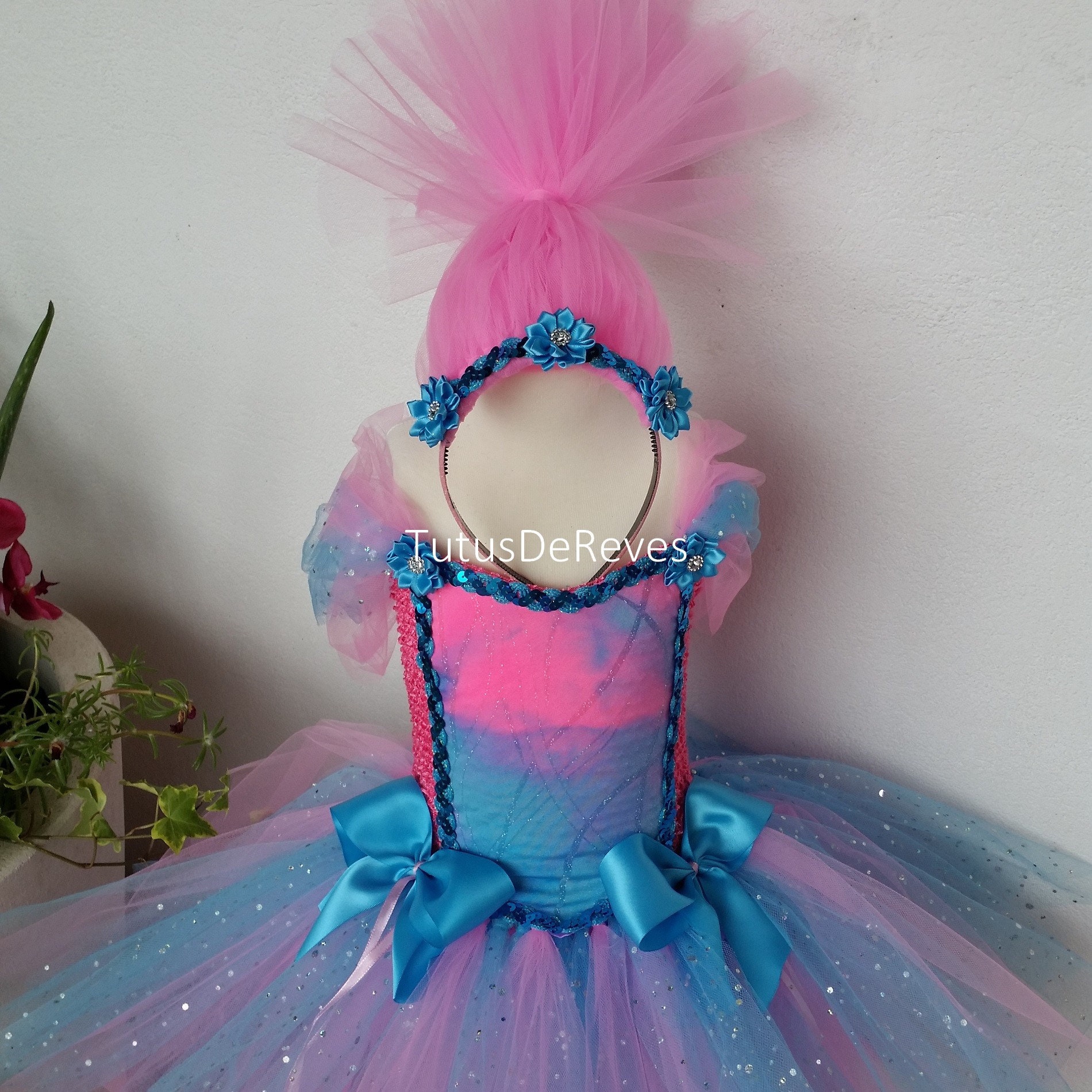 Trolls tutu shop dress