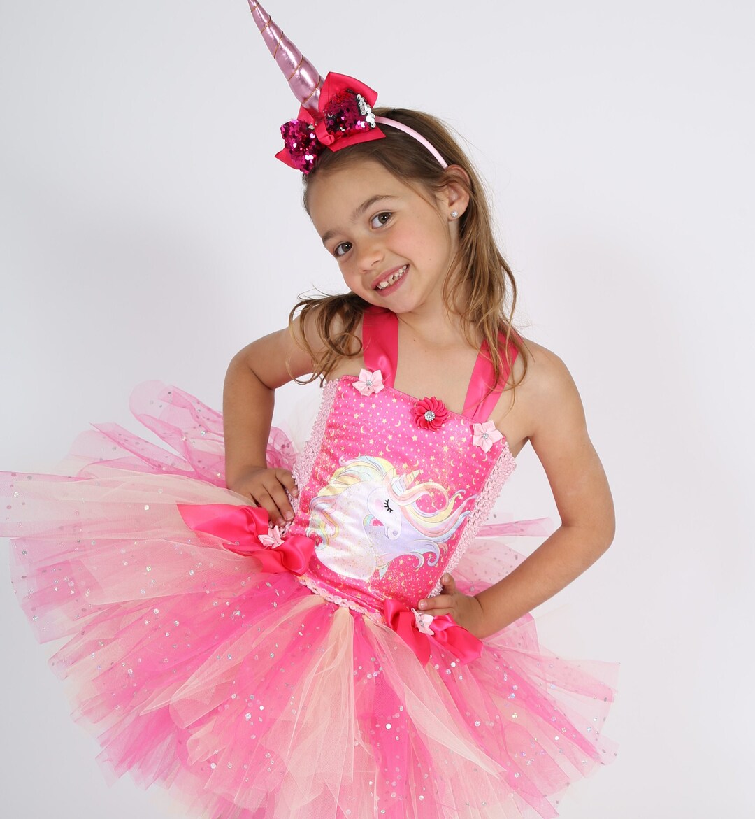 Children's Unicorn Costume, Tulle and Satin, Children's Sizes 1 to 8 — free download